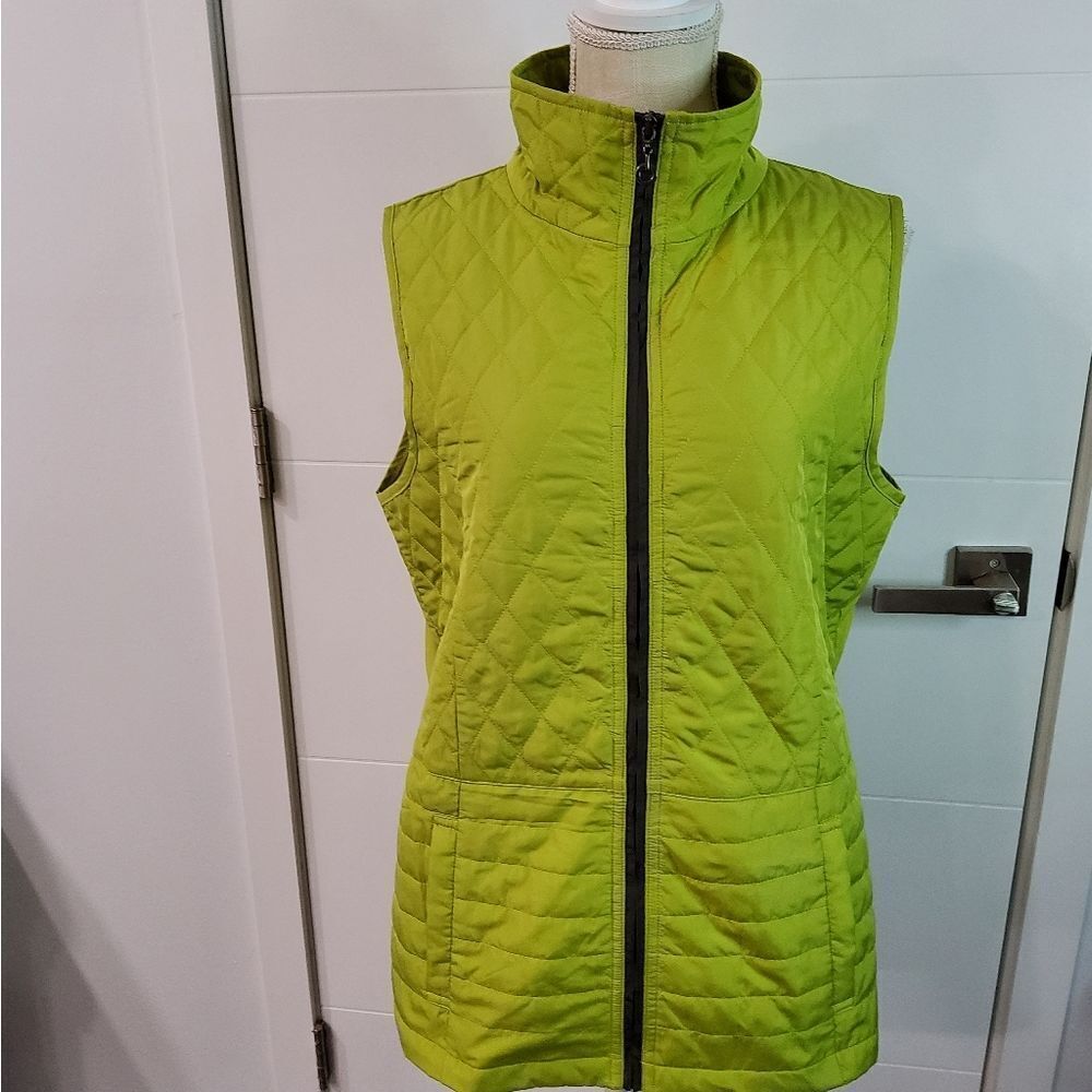 Onque Casual  Quilted Vest Size L
